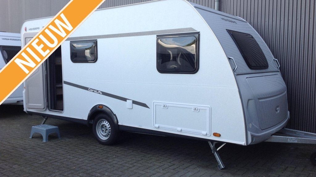 Weinsberg CaraLife 470 QDK, Caravans en Kamperen, Overige merken, Treinzit, Serviceluik, Dwarsbed