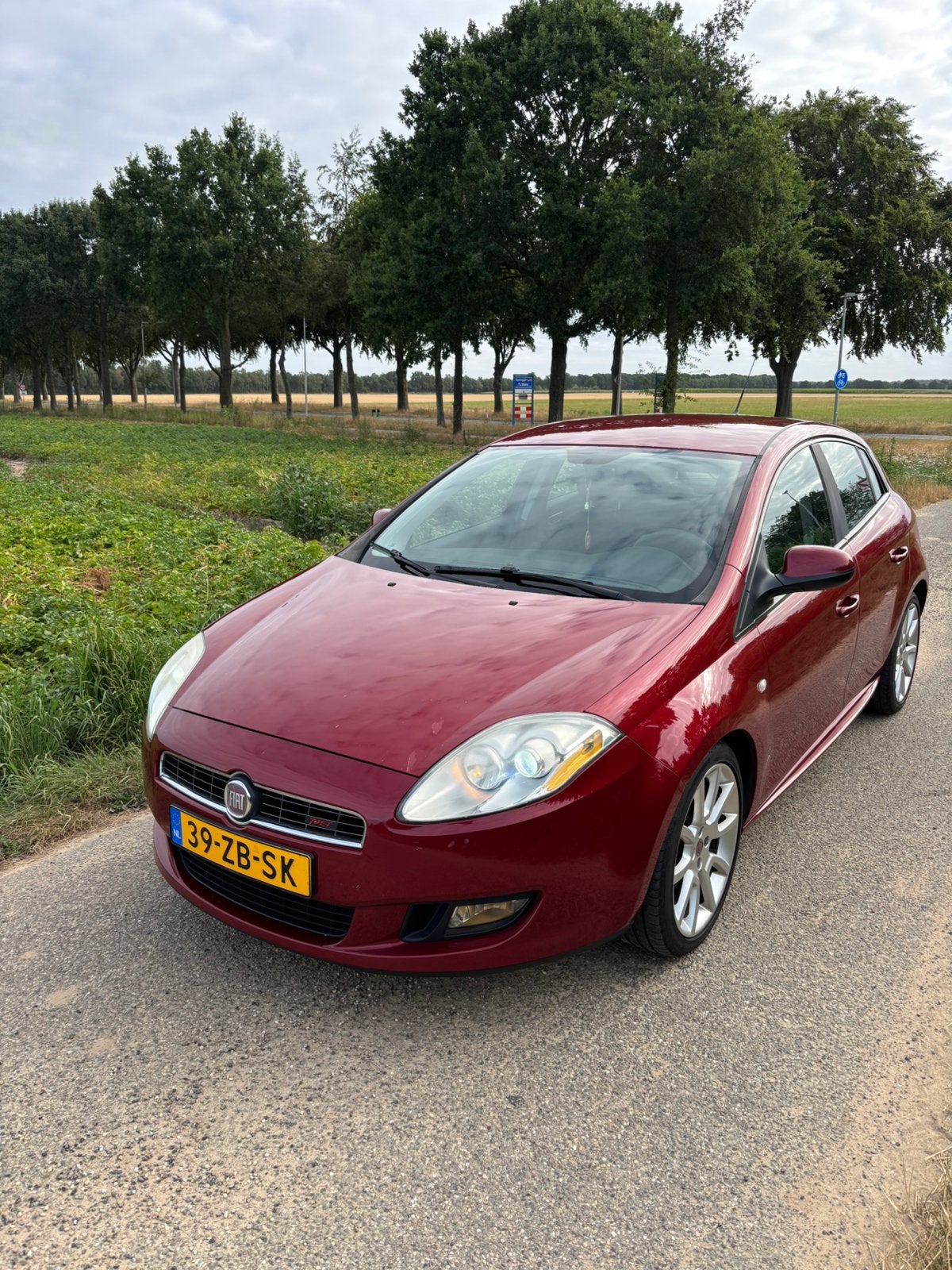 Fiat Bravo 1.4 T-Jet 16V 150pk 5DR 2007 - compl onderhoudhis, Auto's, Voorwielaandrijving, Zwart, 4 cilinders, 150 pk