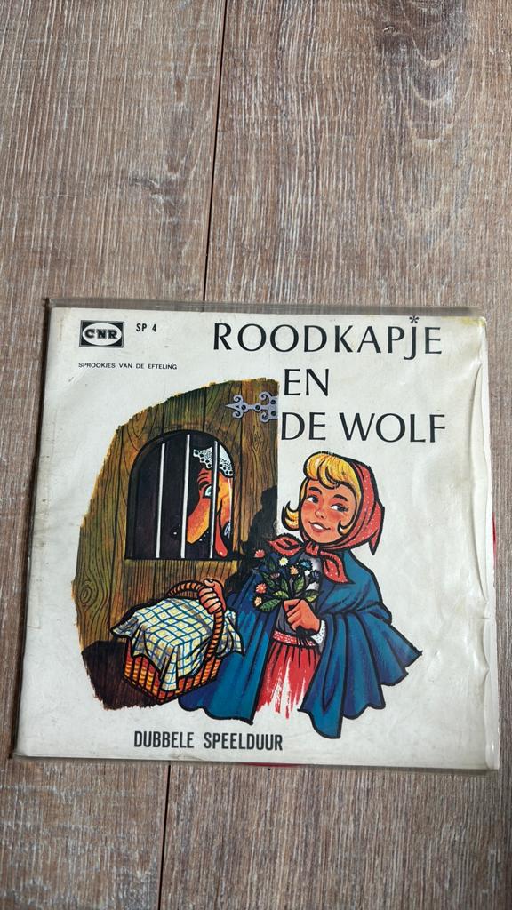 Sprookjes van de Efteling: Roodkapje en de Wolf (Vinyl), Gebruikt, 7 inch, Colored vinyl, Ophalen of Verzenden