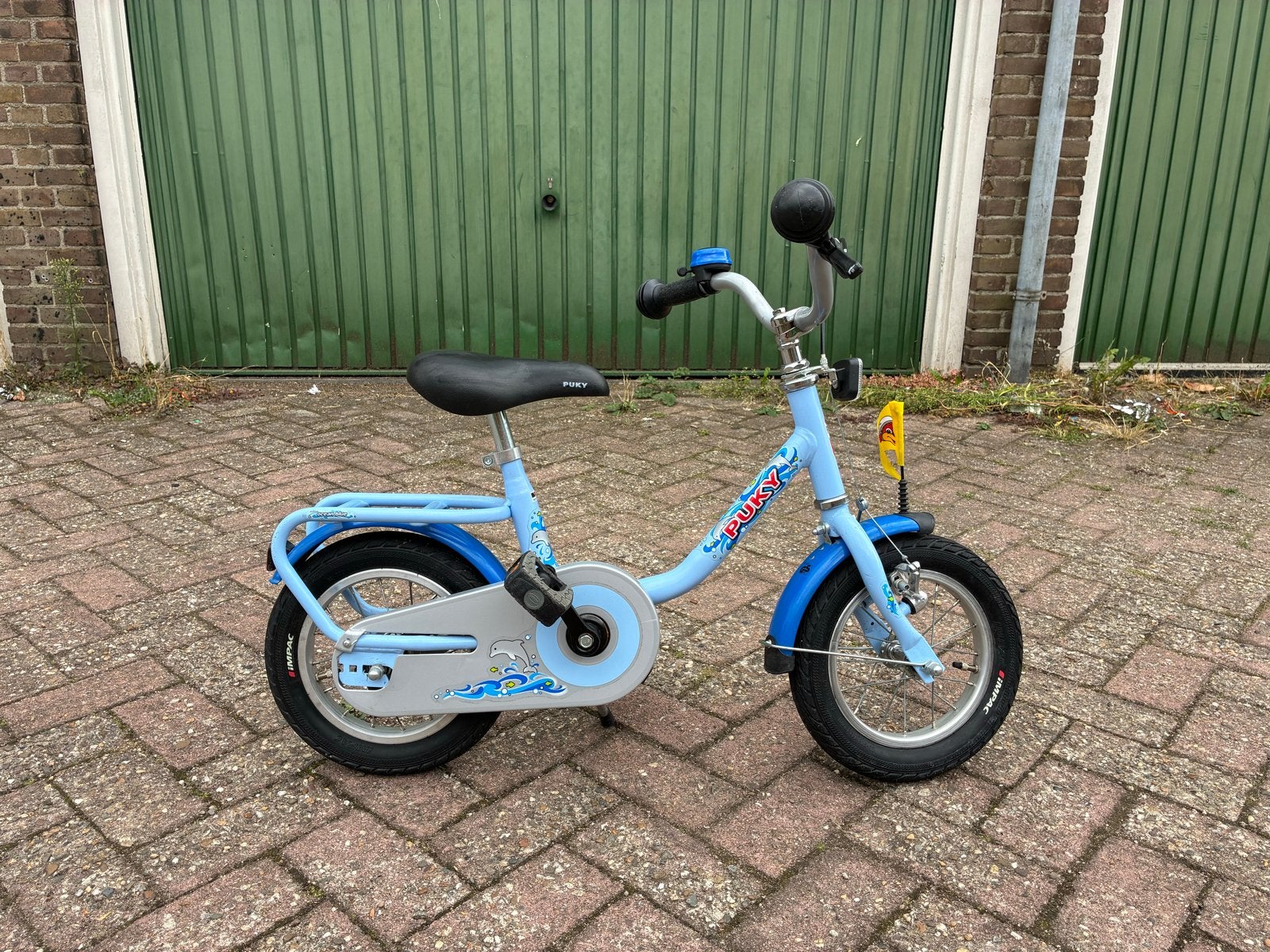 Puky kinderfiets 12 inch - Zo goed als nieuw, Ophalen, Terugtraprem, Zijwieltjes, Minder dan 16 inch