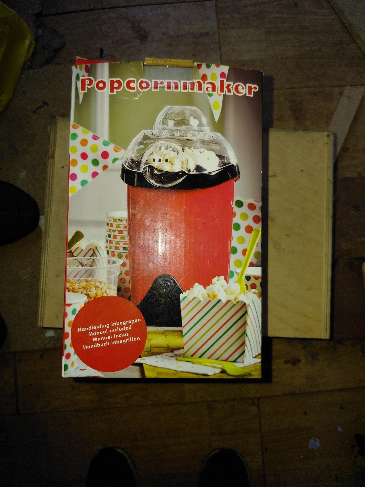 popcorn maker, Ophalen, Zo goed als nieuw
