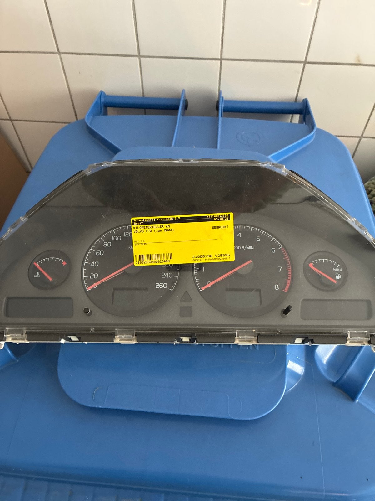 Volvo V70 Kilometertellerbak - Gebruikt (2003), Ophalen of Verzenden, Gebruikt, Volvo