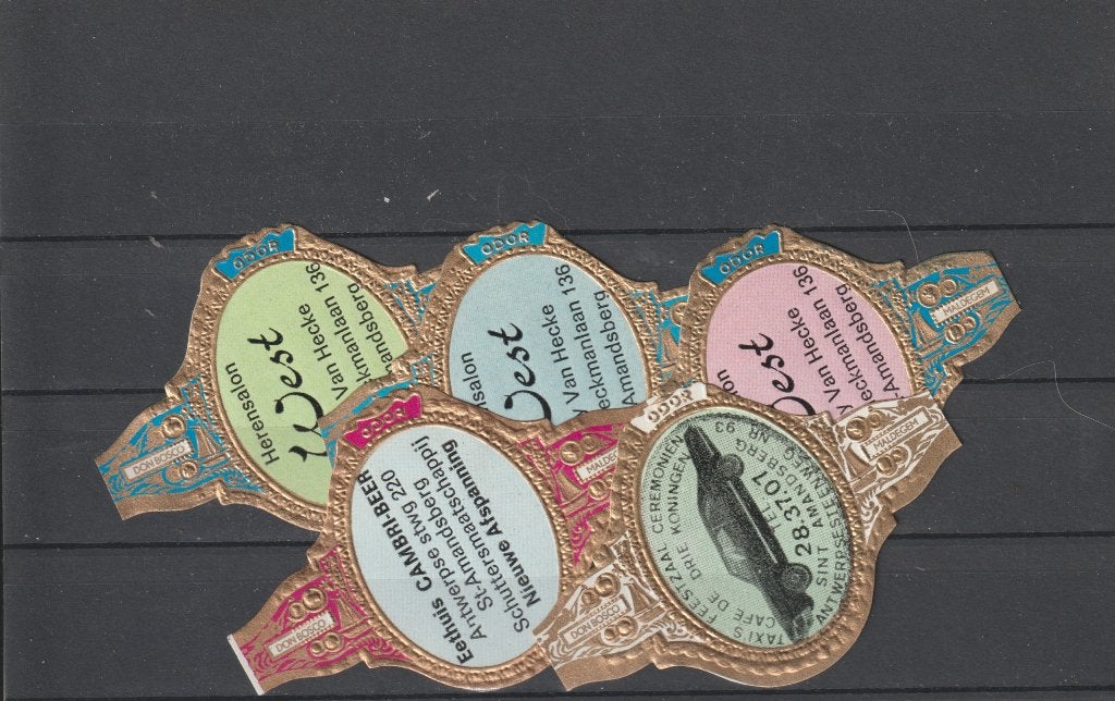 klassiek Maldegem 170  sigarenbanden, Verzamelen, Ophalen of Verzenden, Zo goed als nieuw, Sigarenbandjes