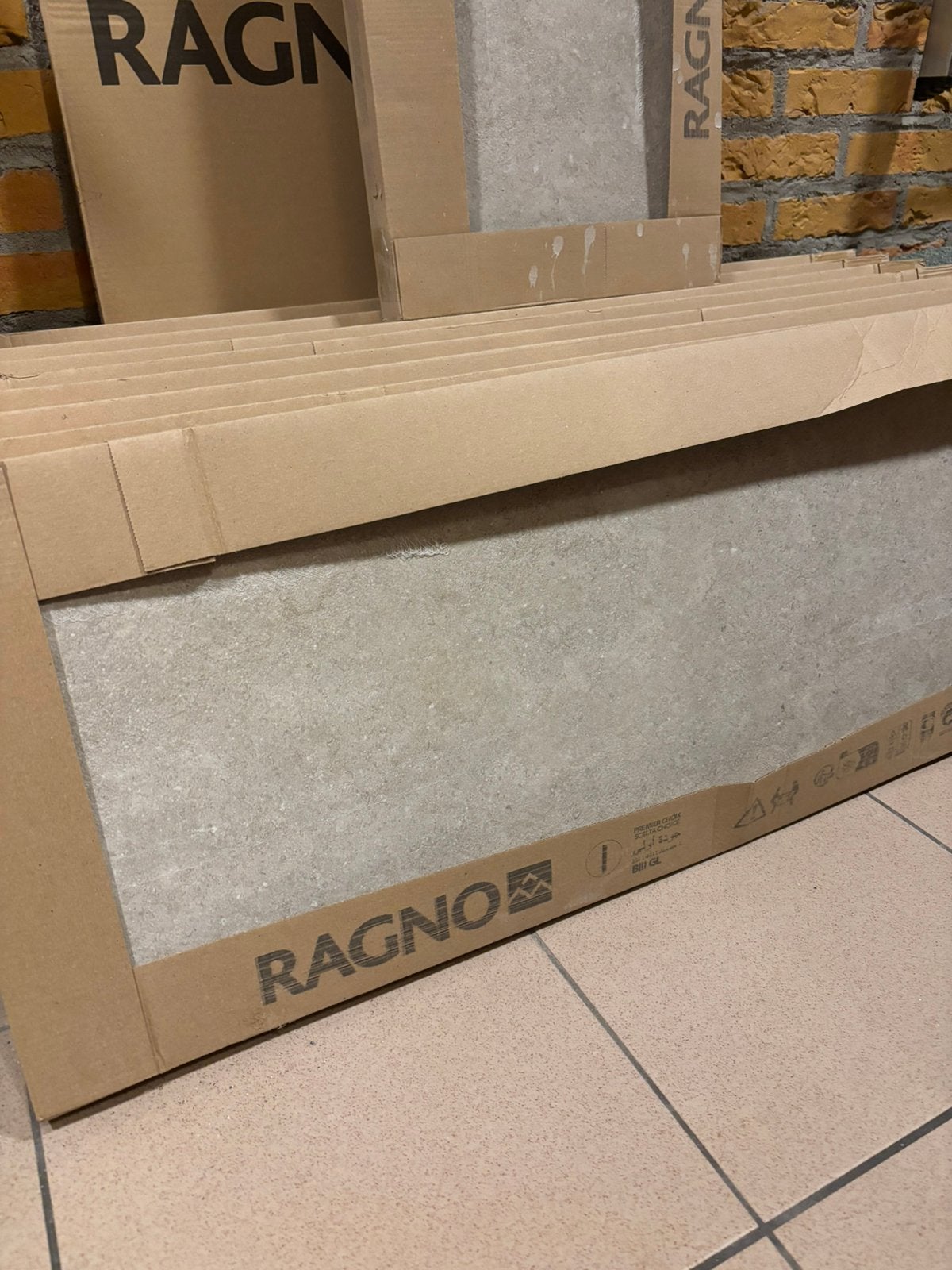 10.56m2 Wandtegels Richmond Taupe 33 x 100, Ophalen, 60 cm of meer, Nieuw, 10 m² of meer