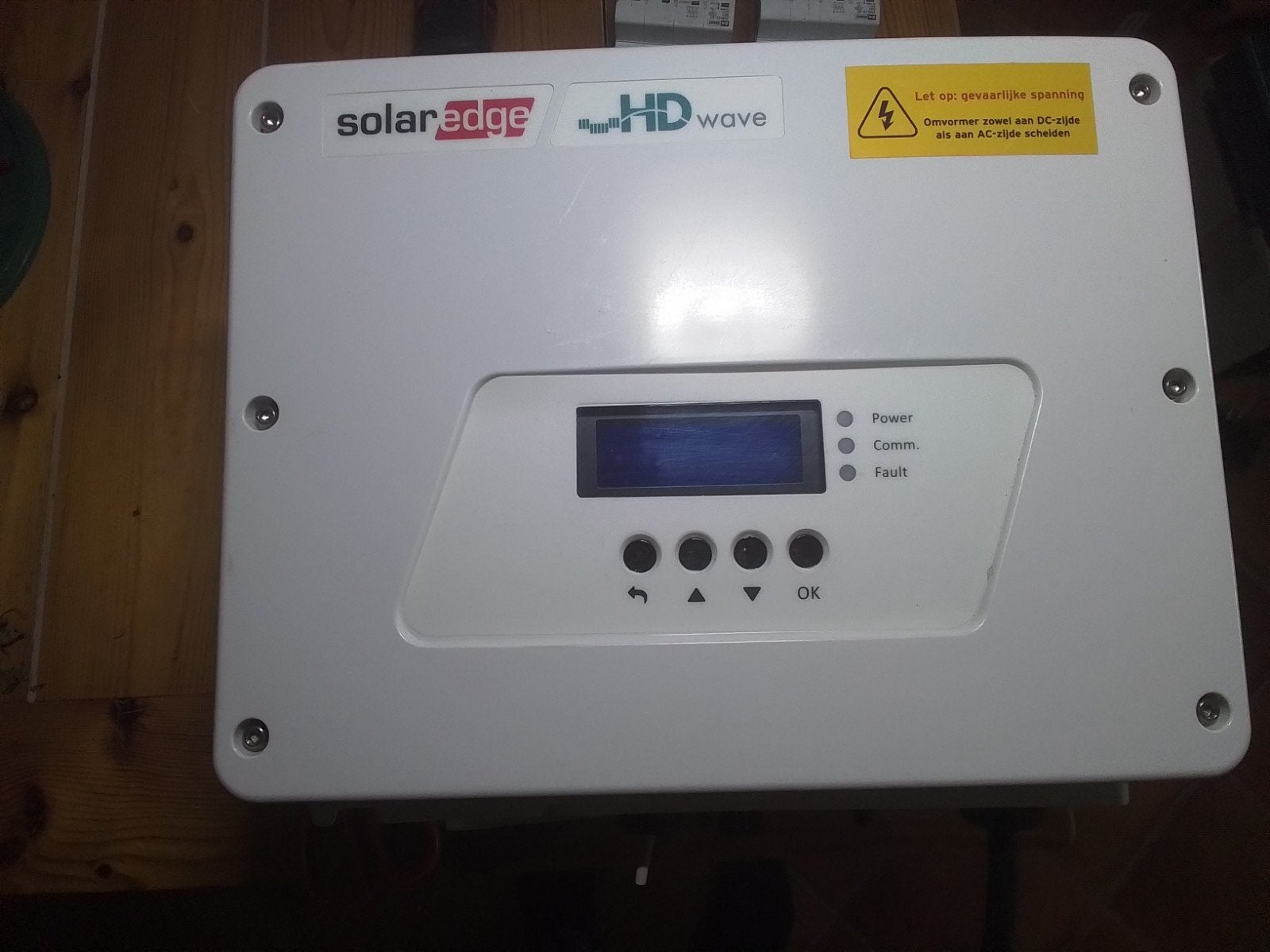 Solaredge, Ophalen