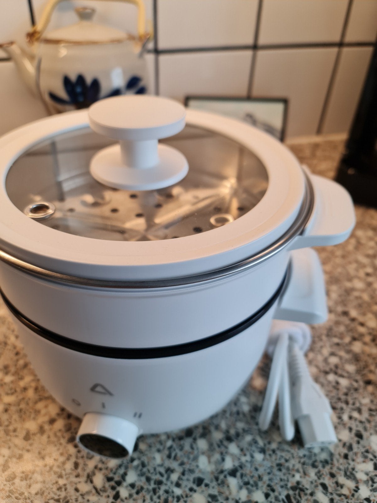 hotpot Ambiano stoomkoker, Witgoed en Apparatuur, Ophalen, Zo goed als nieuw