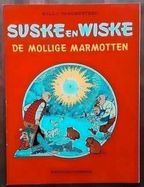 Suske en Wiske - De mollige marmotten - Vandersteen 1995, Boeken, Stripboeken, Zo goed als nieuw, Eén stripboek, Ophalen of Verzenden