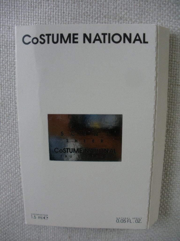 CoSTUME INTERNATIONAL Scent Sheer Eau Fraiche 1,5 ml - nieuw, Ophalen of Verzenden, Nieuw