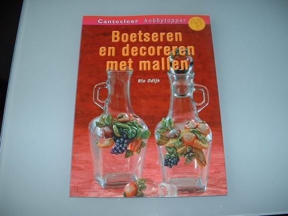 boetseren decoreren met mallen, Ophalen of Verzenden, Zo goed als nieuw