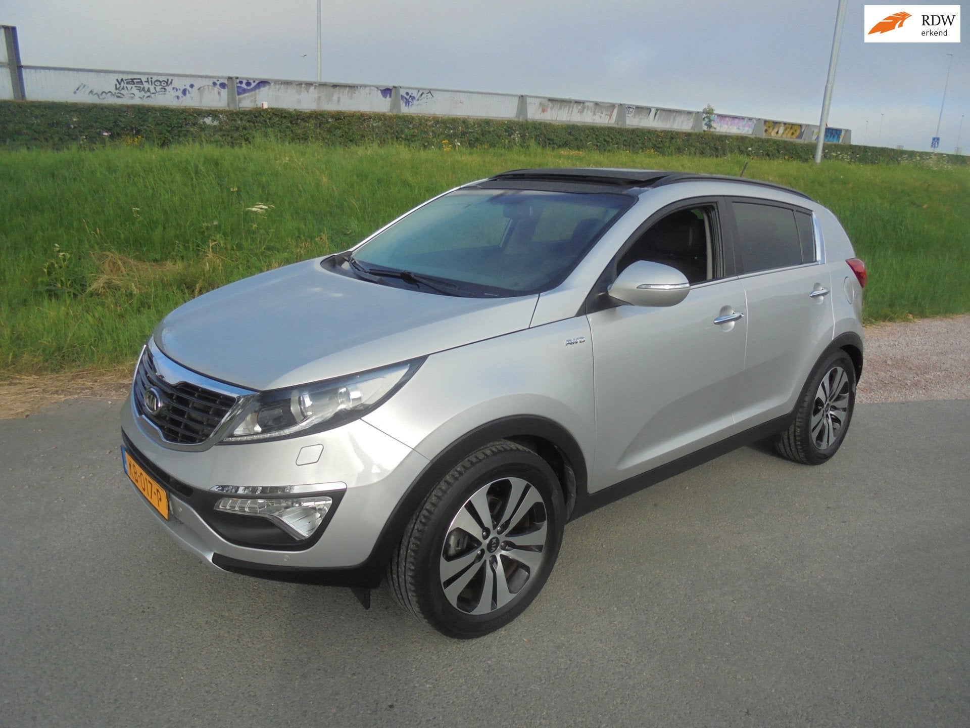 Kia Sportage Kia sportage 2.0 Benzine 4WD Automaat schuifdak, Auto's, Automaat, Gebruikt, 4 cilinders, 163 pk