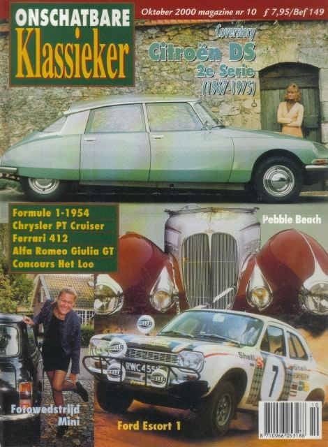 OK 10 2000 : Citroen ID / DS - Alfa Romeo Giulia Sprint GT, Ophalen of Verzenden, Gelezen, Algemeen