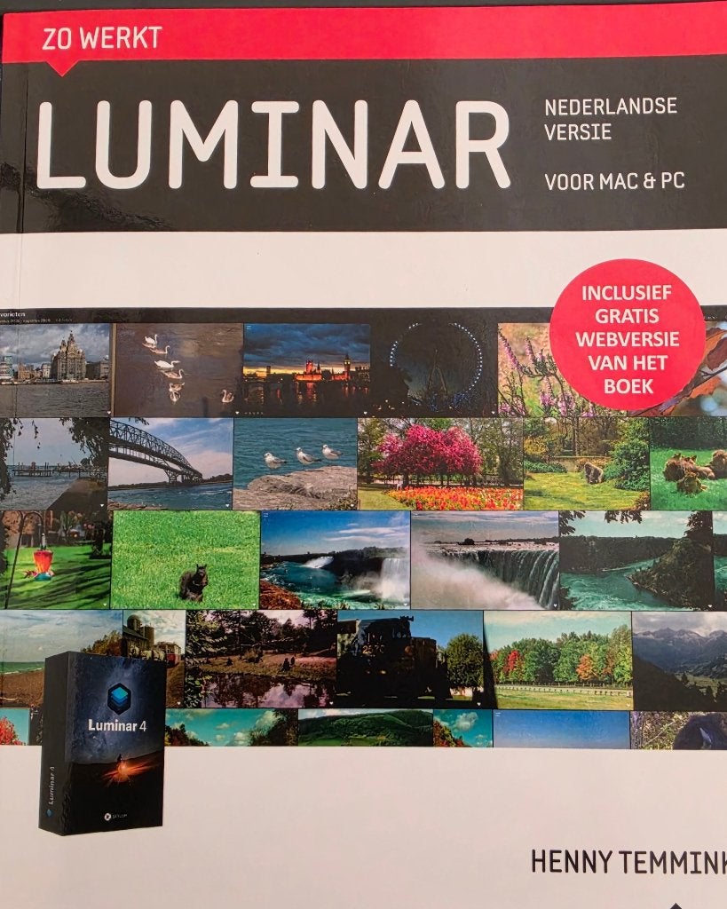 Luminar NL versie (voor Mac & PC), Ophalen of Verzenden, Zo goed als nieuw, Fotograferen en Filmen