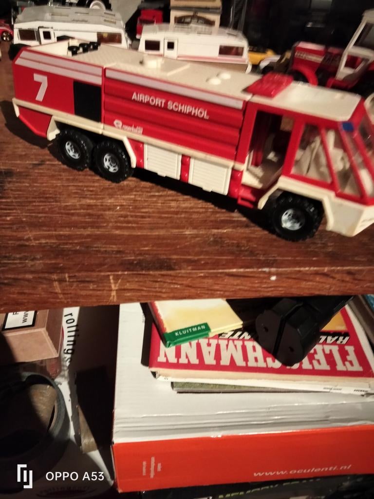 Brandweer Schiphol siku, Ophalen of Verzenden, Bus of Vrachtwagen, SIKU