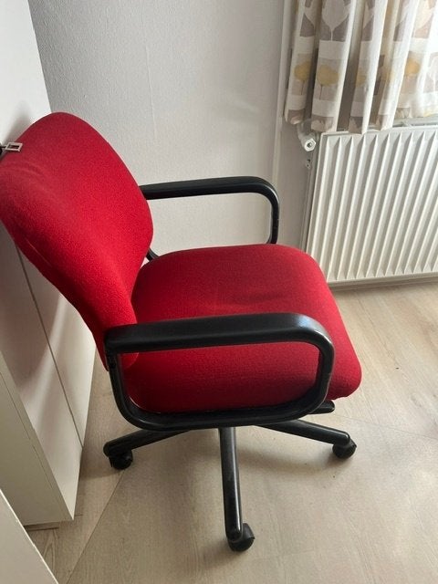 Bureaustoel, Ophalen, Gebruikt, Rood, Bureaustoel