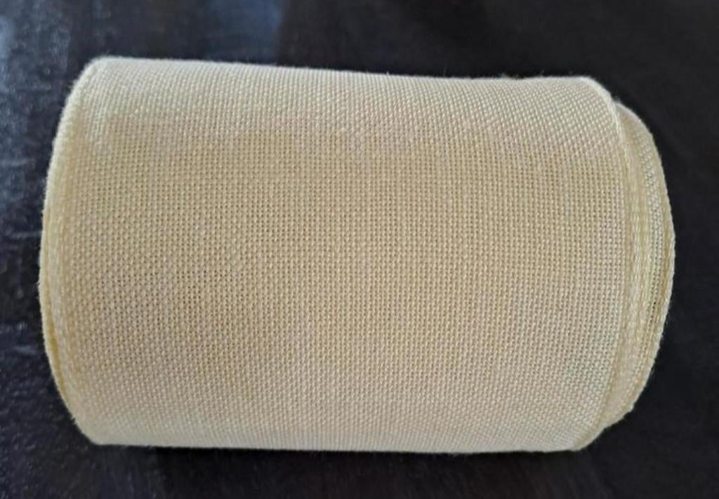 Nieuw Rico Design borduurband - kleur zacht geel, Ophalen of Verzenden, Nieuw, Handborduren, Borduurgaren of Zijde