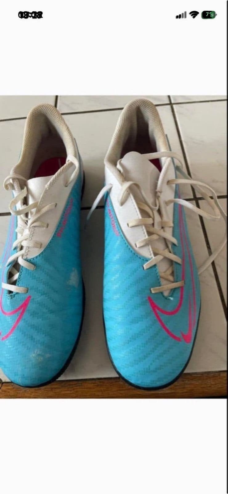 Zaalvoetbalschoenen NIKE, Ophalen of Verzenden, Gebruikt, Schoenen
