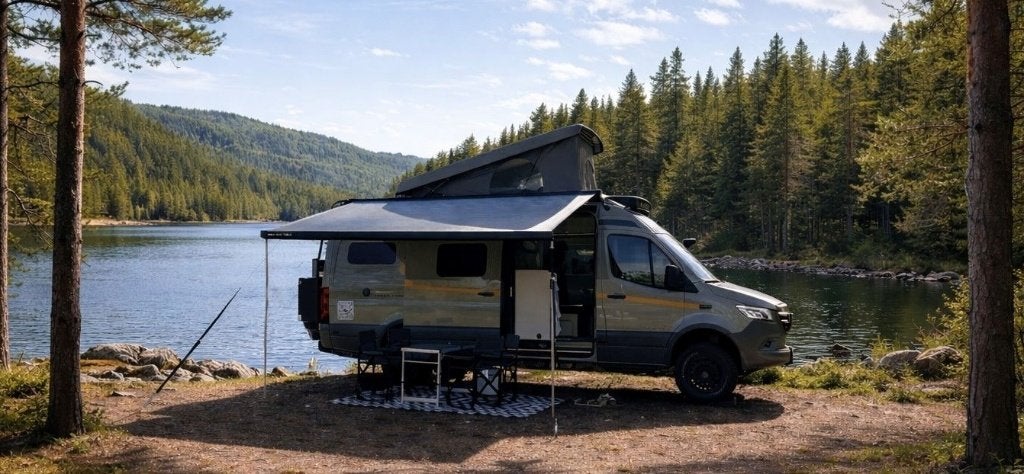 Hymer GCS 700 4x4 Cross Canyon, Buscamper of Camperbus, Luifel, Bedrijf, Diesel