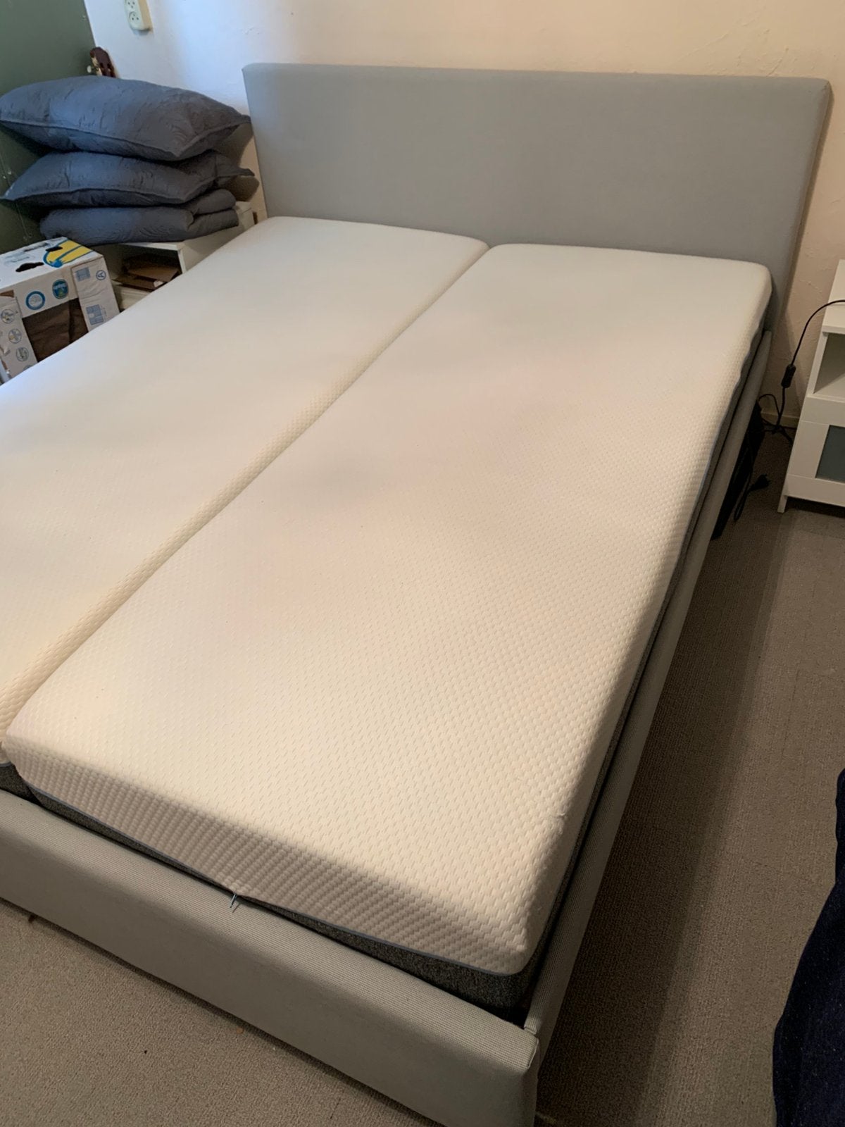 IKEA GLADSTAD BED 200x160 tweepersoons, Ophalen, Tweepersoons, Zo goed als nieuw, 200 cm