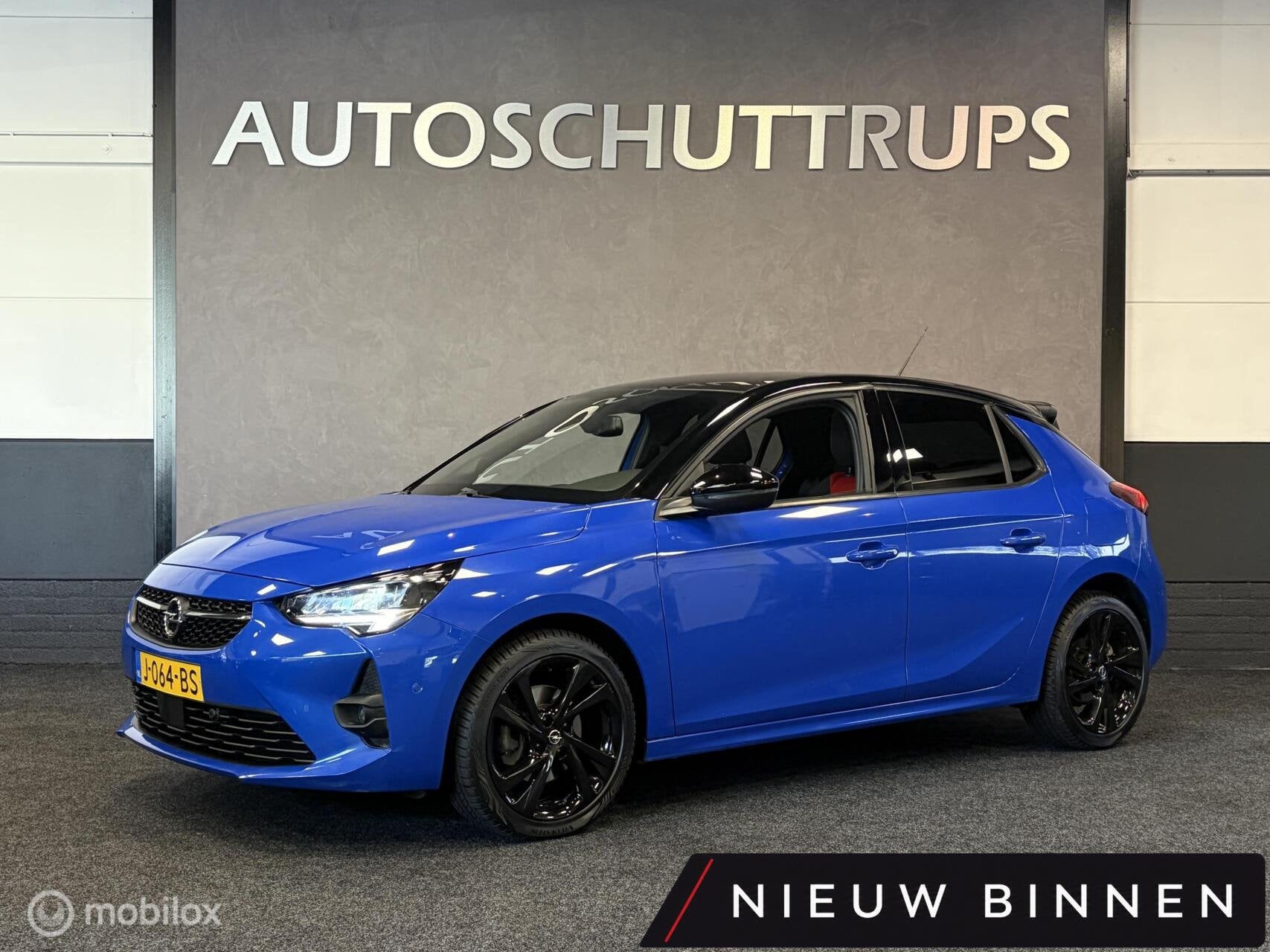 Opel Corsa 1.2 GS Line AUTOMAAT / PANO DAK / NAP / VOL OPTIE, Dealer onderhouden, 101 pk, Gebruikt, Euro 6