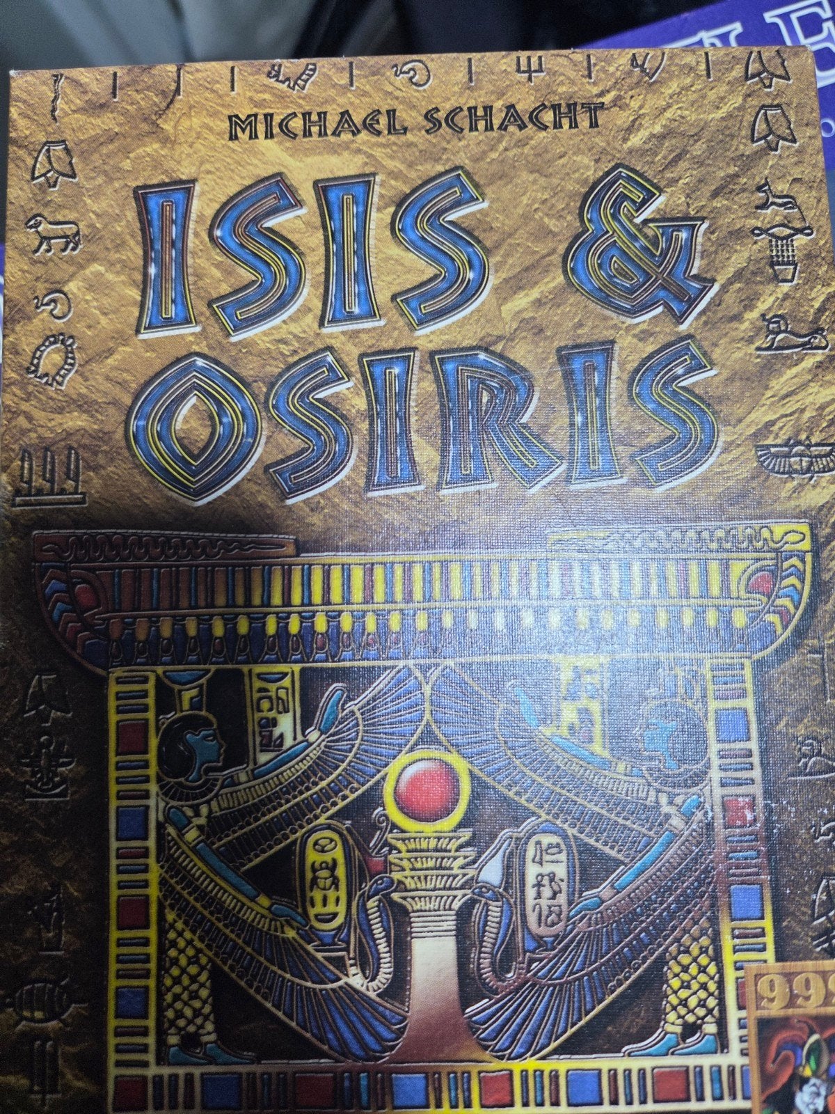 Isis & Osiris Bordspel - Michael Schacht, Hobby en Vrije tijd, Gezelschapsspellen | Bordspellen, Ophalen of Verzenden, Gebruikt