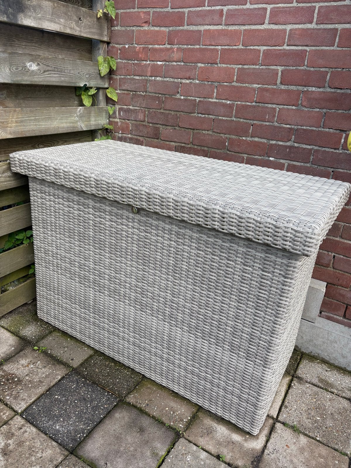 Opbergbox - Tuinkussenbox, Ophalen of Verzenden, Zo goed als nieuw, Kunststof, Overige typen