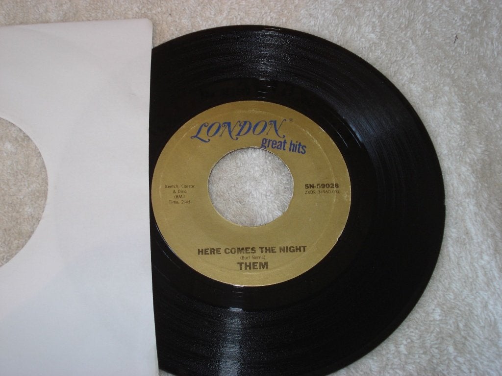 Them Van Morrison   Here Comes the Night   / Gloria  Usa, Ophalen of Verzenden, Zo goed als nieuw, Pop