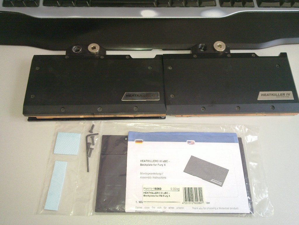 Watercool Heatkiller AMD Radeon R9 Fury X waterblocks, Computers en Software, Ophalen, Gebruikt, Waterkoeling