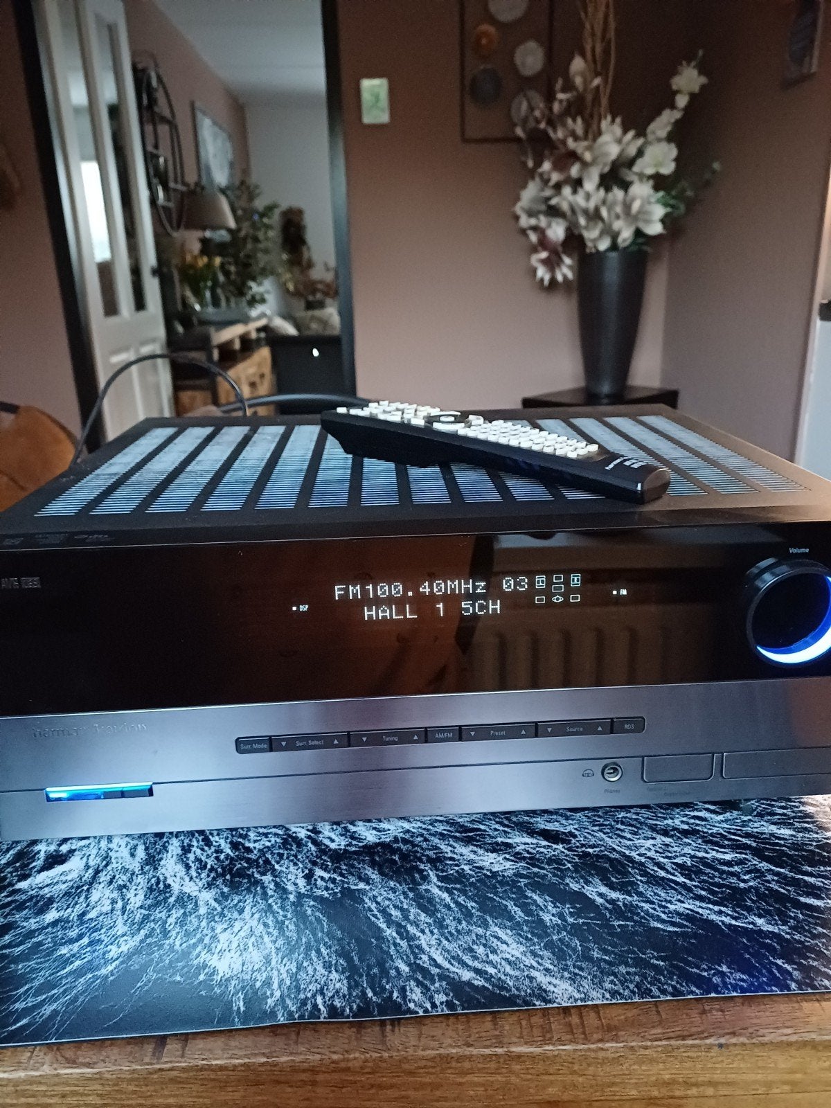 Harman Kardon AVR 138/230 Receiver met afstandsbediening, Ophalen of Verzenden, Zo goed als nieuw, Overige merken