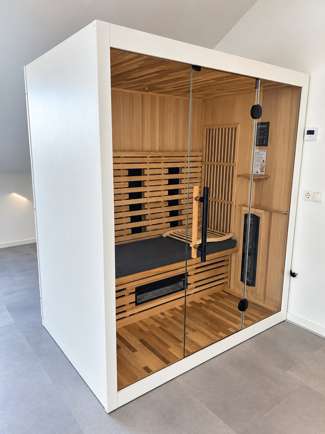 Infrarood sauna Infrasplus Valero Pro - Zo goed als nieuw, Ophalen, Zo goed als nieuw, Infrarood, Complete sauna