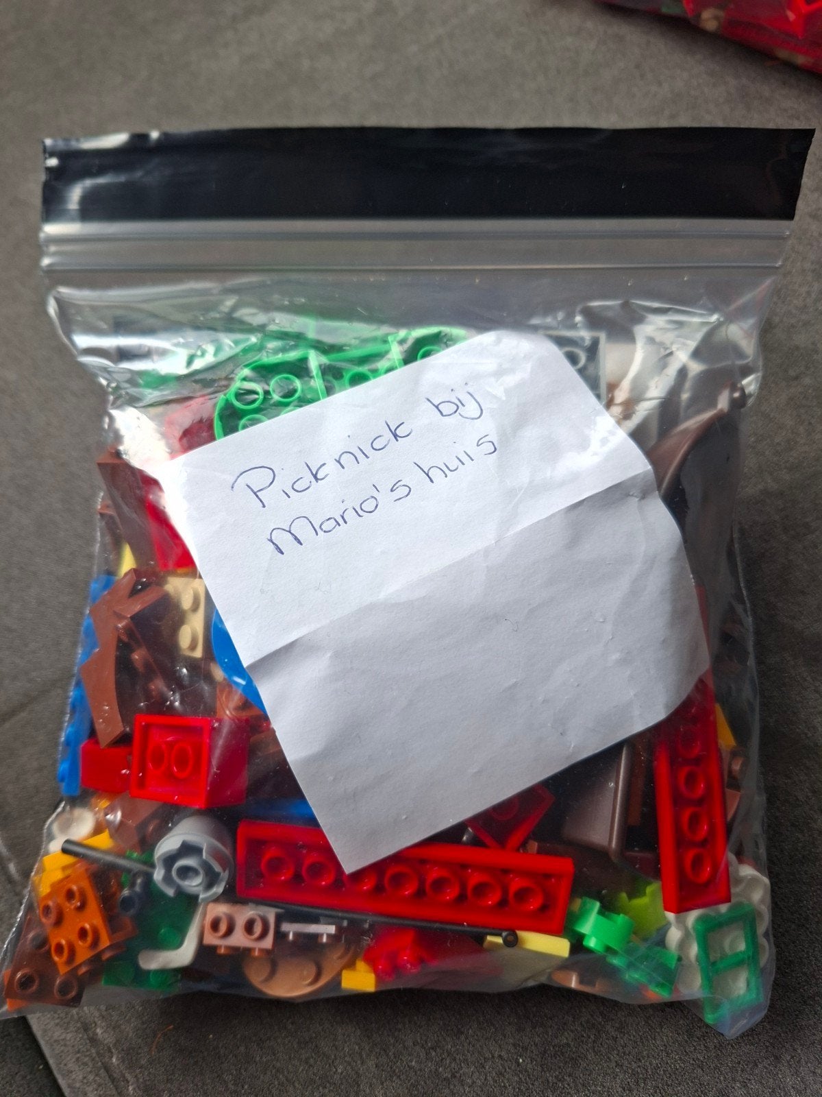 lego Super Mario, Picknick bij Mario's huis, Ophalen of Verzenden, Zo goed als nieuw