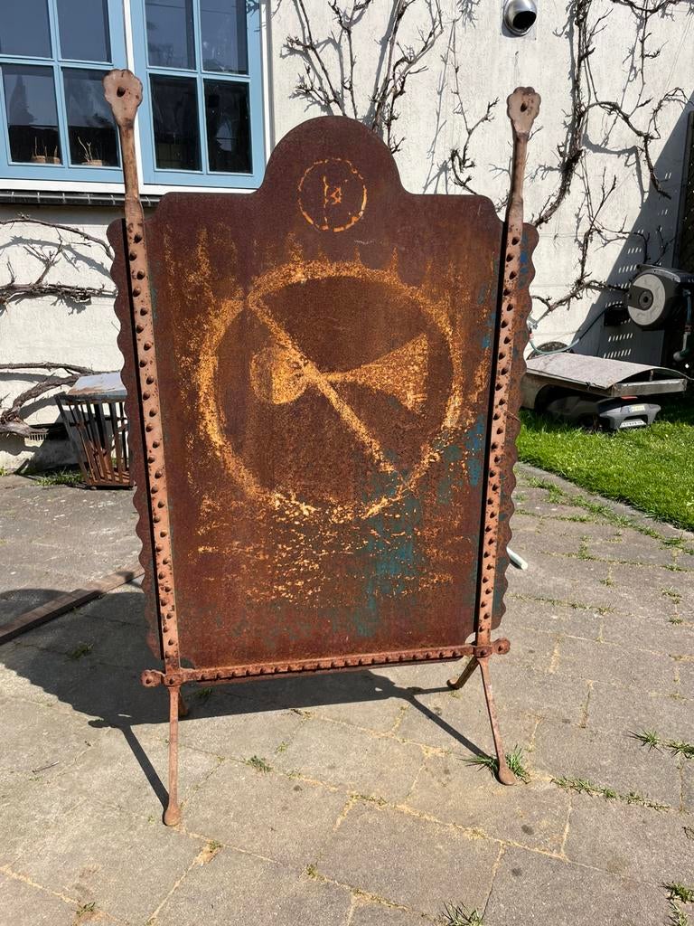 Antiek reclame bord, Ophalen, Zo goed als nieuw, Reclamebord
