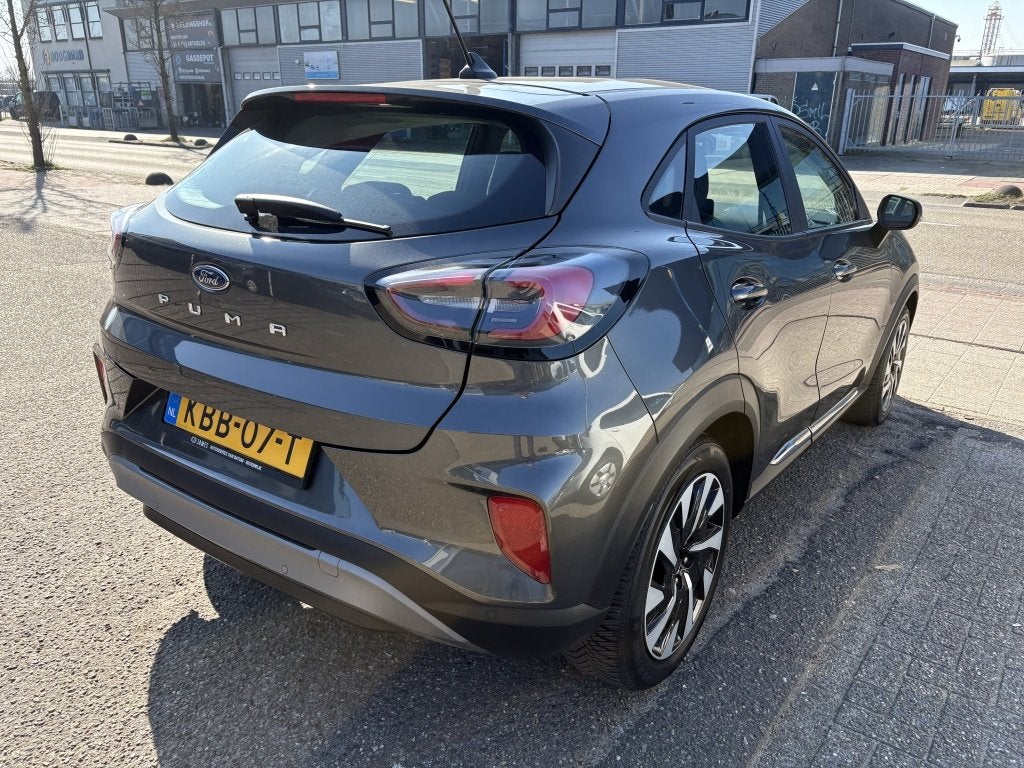 Ford Puma 1.0 EcoBoost Hybride Titanium (bj 2024), Auto's, Voorwielaandrijving, Stof, Euro 6, Bedrijf