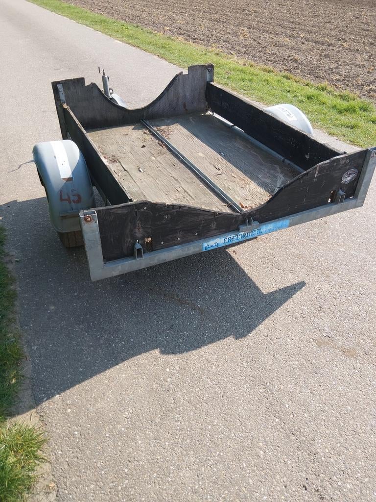 Boottrailer/ aanhangwagen, Doe-het-zelf en Verbouw, Transportwagens, Gebruikt, Transportkar, 100 liter of meer, Ophalen