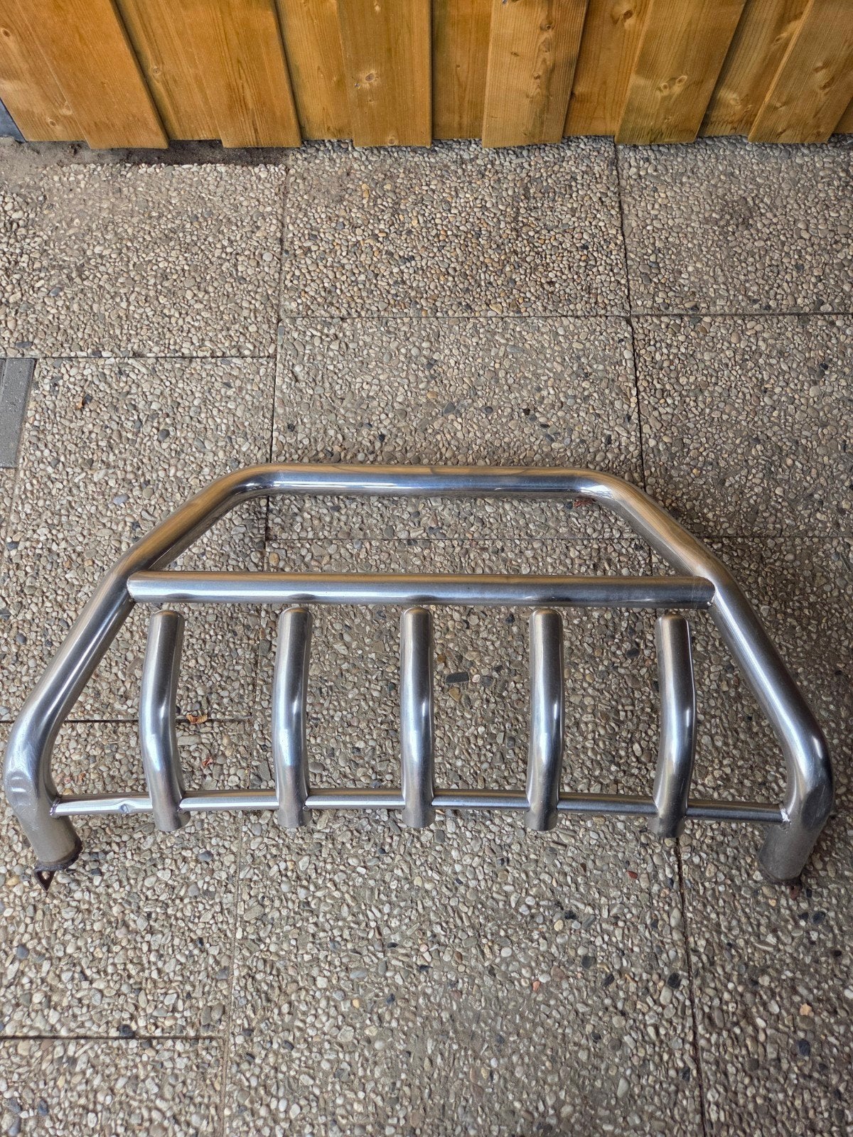 RVS Bullbar / Bumperbeschermer, Auto diversen, Ophalen, Gebruikt