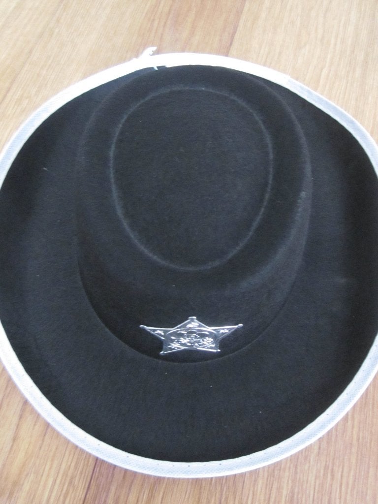 Zwarte cowboyhoed * Nieuw *., Ophalen of Verzenden, Nieuw, Jongen of Meisje