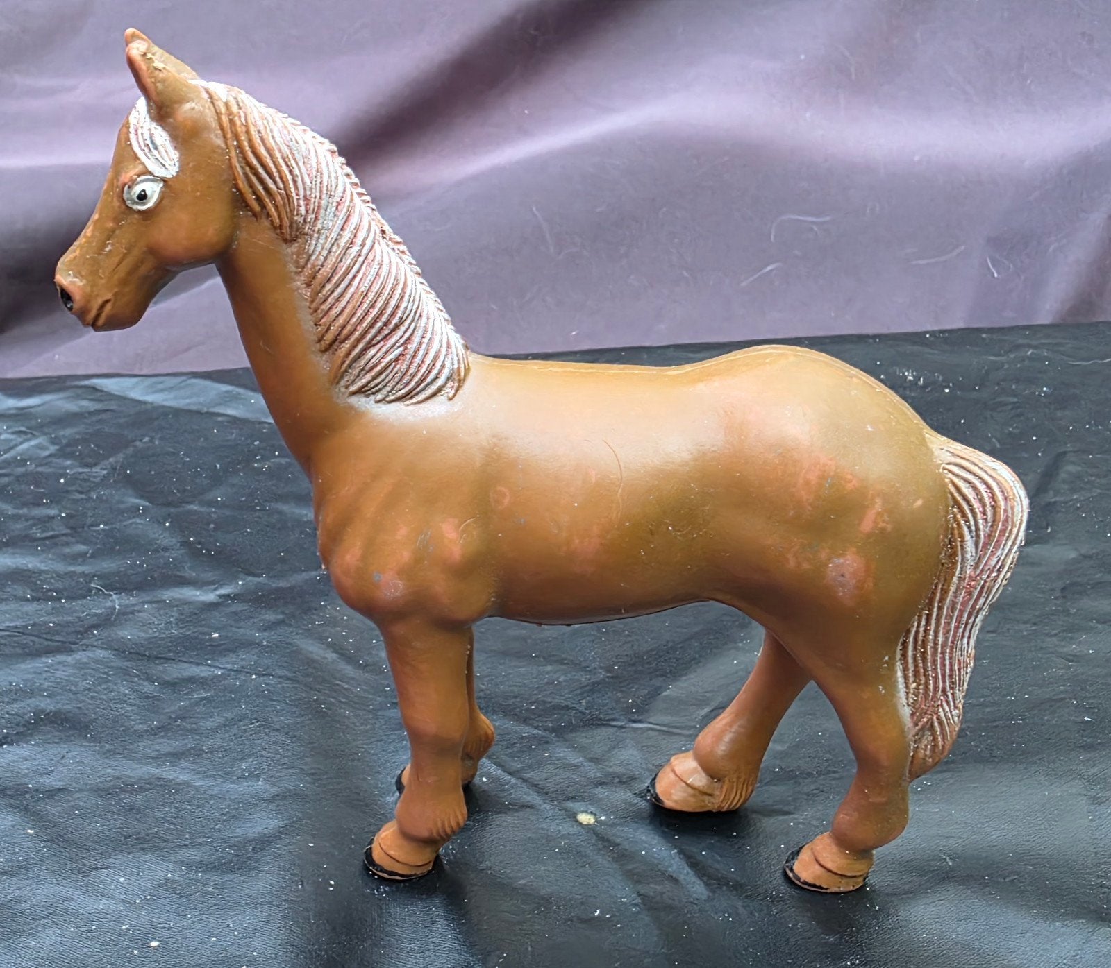 Vintage Noriker Paard Speelgoedfiguur 1992, Ophalen of Verzenden