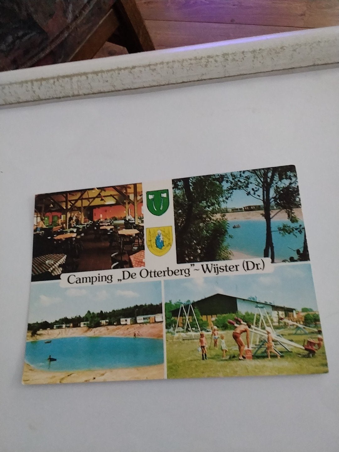 Ansichtkaart Camping De Otterberg Wijster (Dr.), Ophalen of Verzenden, 1960 tot 1980, Gelopen, Drenthe