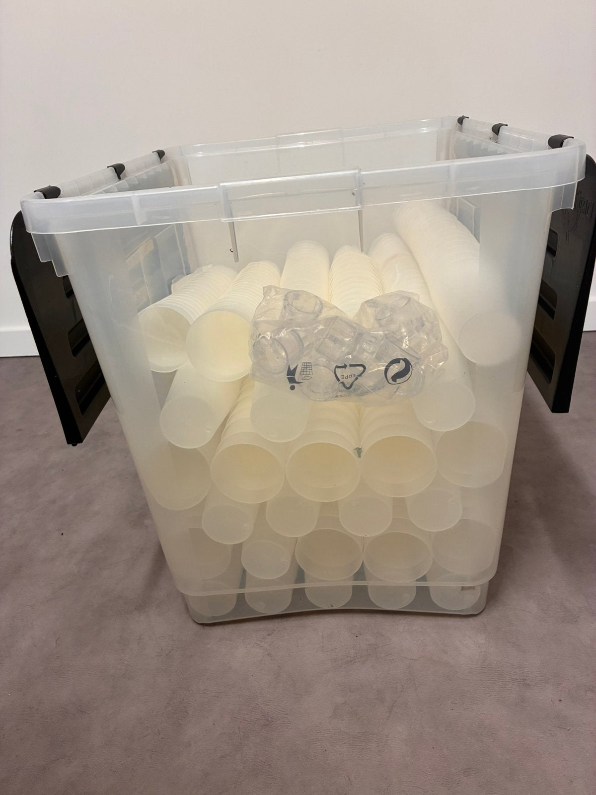 Hardcups 25cl - festival bekers - plastic bierglazen te huur, Ophalen, Zo goed als nieuw, Overige
