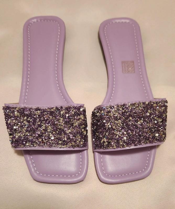 Sandalen kleur paars maat 40,5 merk shein 1 keer gedragen, Kleding | Dames, Schoenen, Overige kleuren, Zo goed als nieuw, Shein