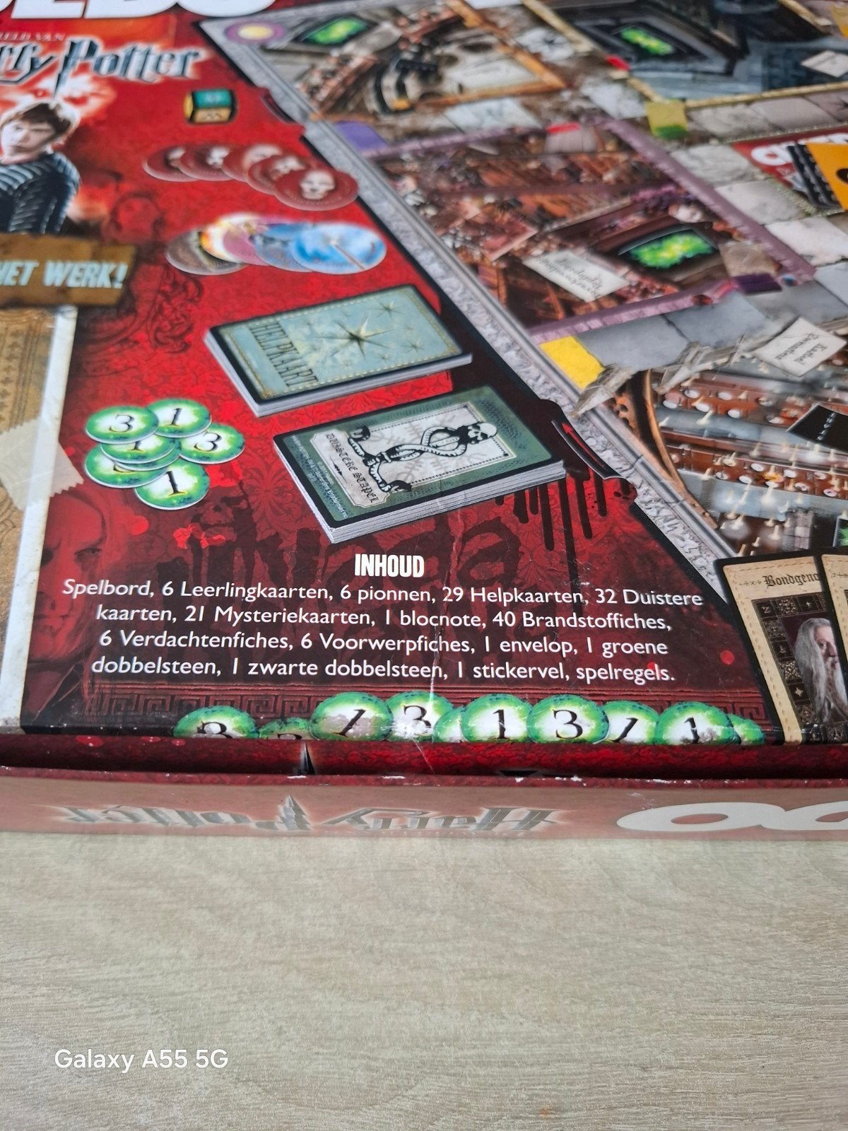 Cluedo De Wereld van Harry Potter Bordspel, Hobby en Vrije tijd, Gezelschapsspellen | Bordspellen, Ophalen of Verzenden, Hasbro