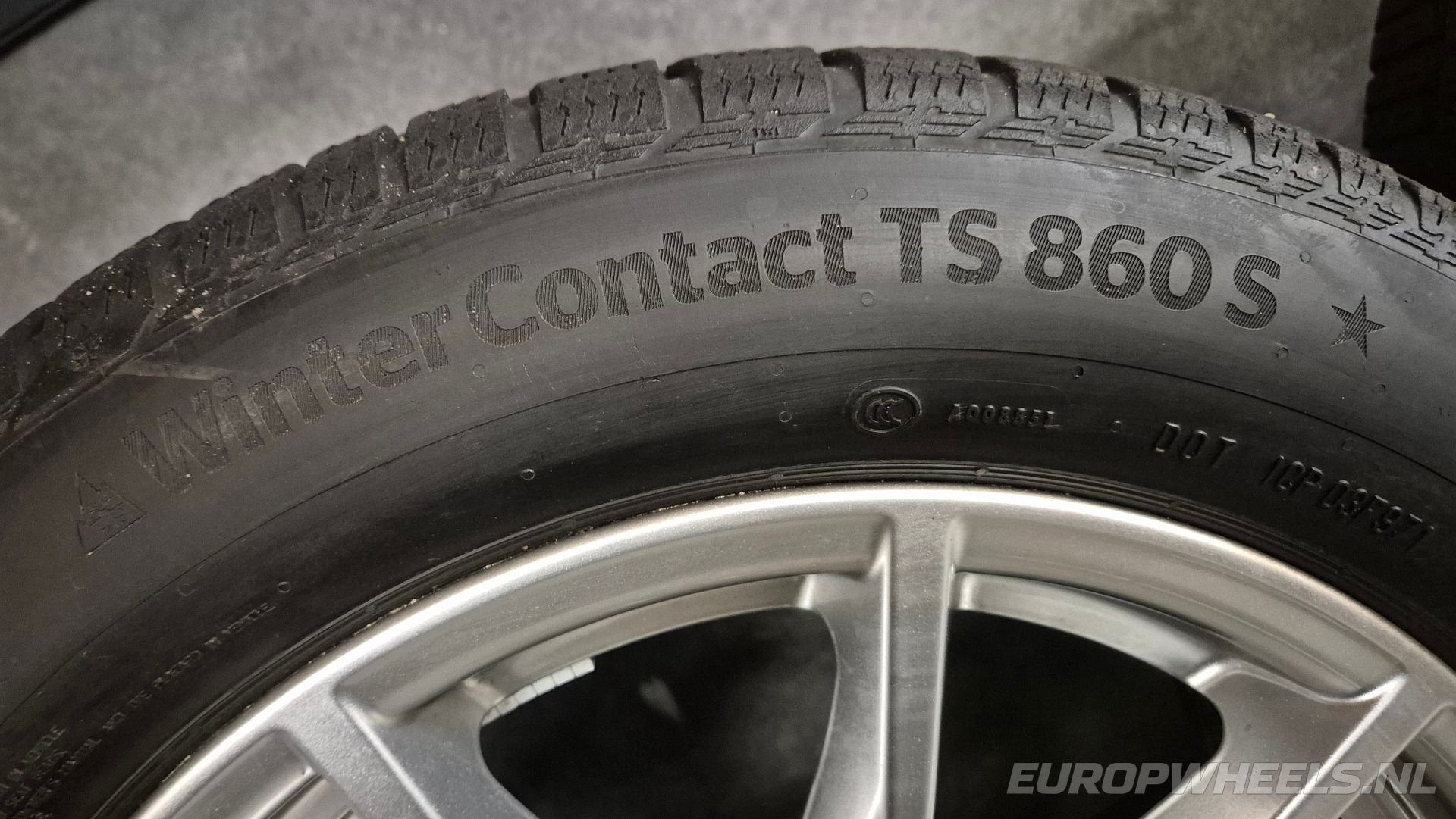 17 inch BMW i4 4 Serie G26 G30 G31 velgen winterbanden, Gebruikt, -, -, Banden en Velgen