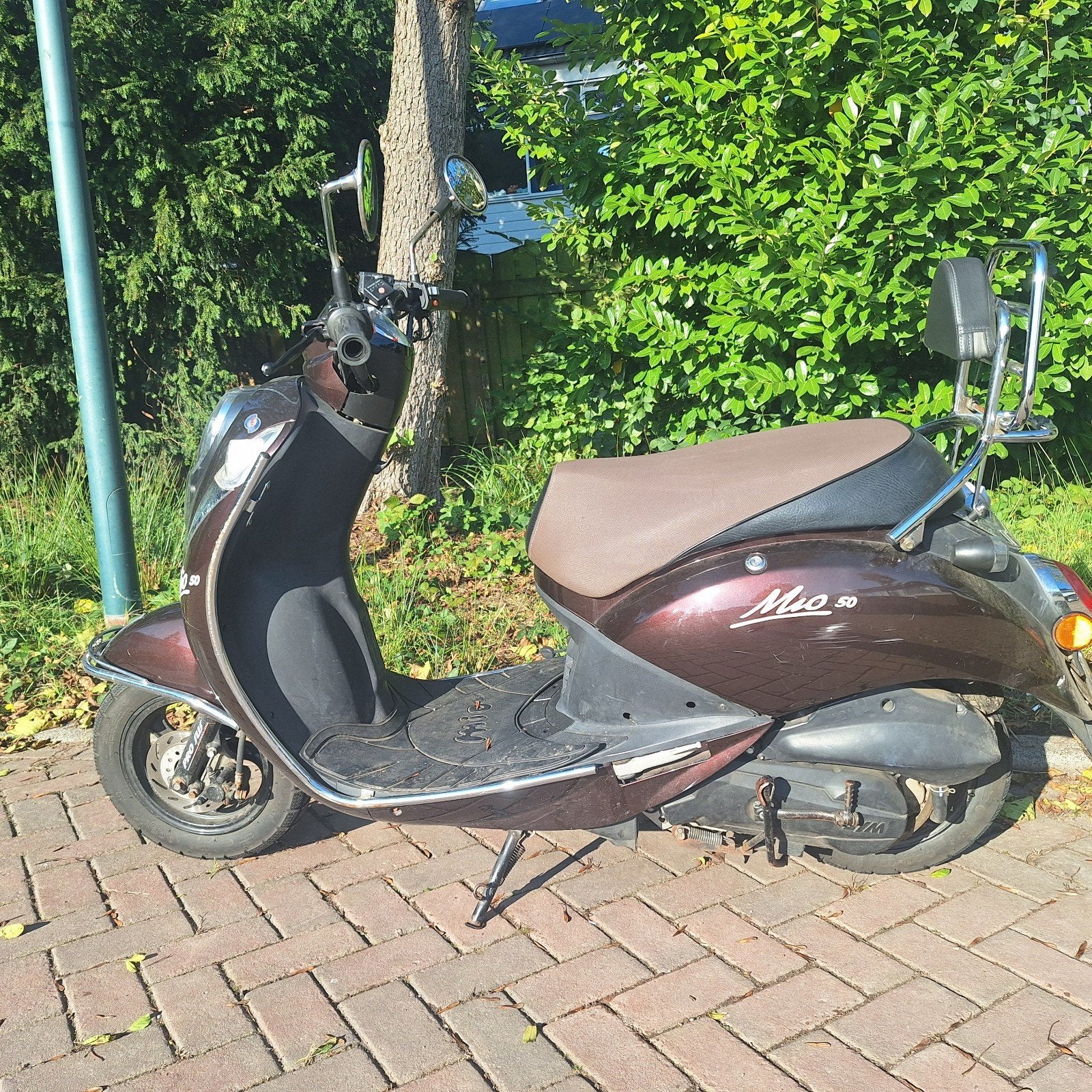 SYM Mio 50 Scooter, Fietsen en Brommers, Ophalen, Gebruikt, Benzine, SYM