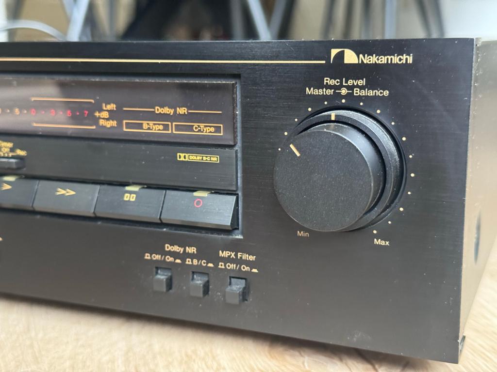 Nakamichi CR-1E Cassettedeck - Hoogwaardige Audiokwaliteit, Ophalen, Enkel, Overige merken, Tiptoetsen