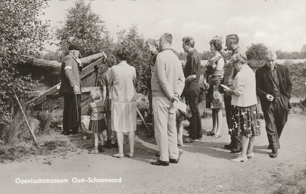 Schoonoord   openlucht museum, Ophalen of Verzenden, 1940 tot 1960, Ongelopen, Drenthe