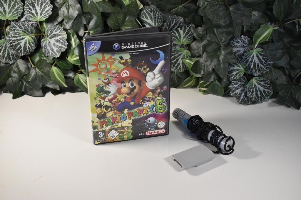 Mario Party 6 met Microfoon – Nintendo Gamecube, Spelcomputers en Games, Games | Nintendo GameCube, Avontuur en Actie, Gebruikt