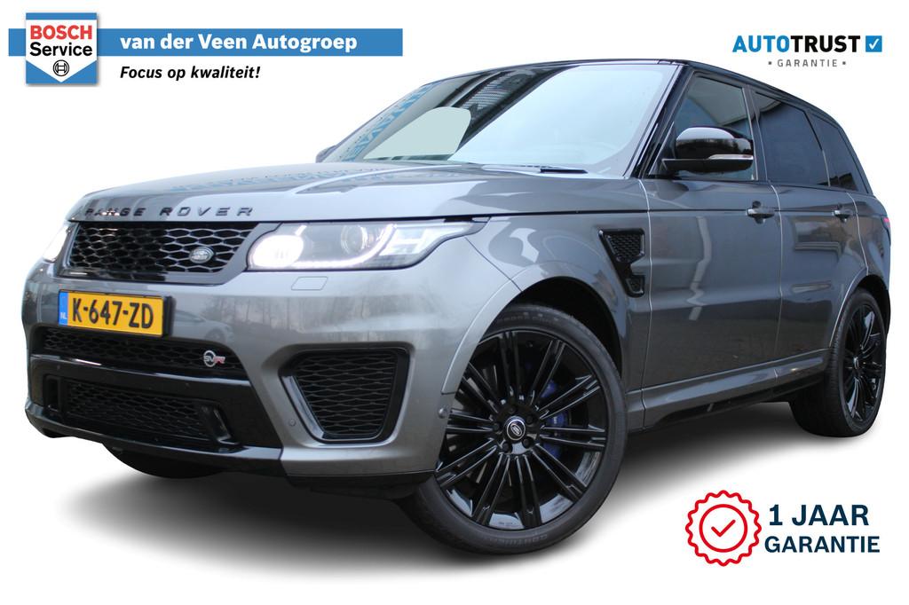 Land Rover Range Rover Sport 5.0 V8 Supercharged SVR | 551PK, Auto's, Land Rover, Automaat, 3000 kg, Verwarming stoelen achter