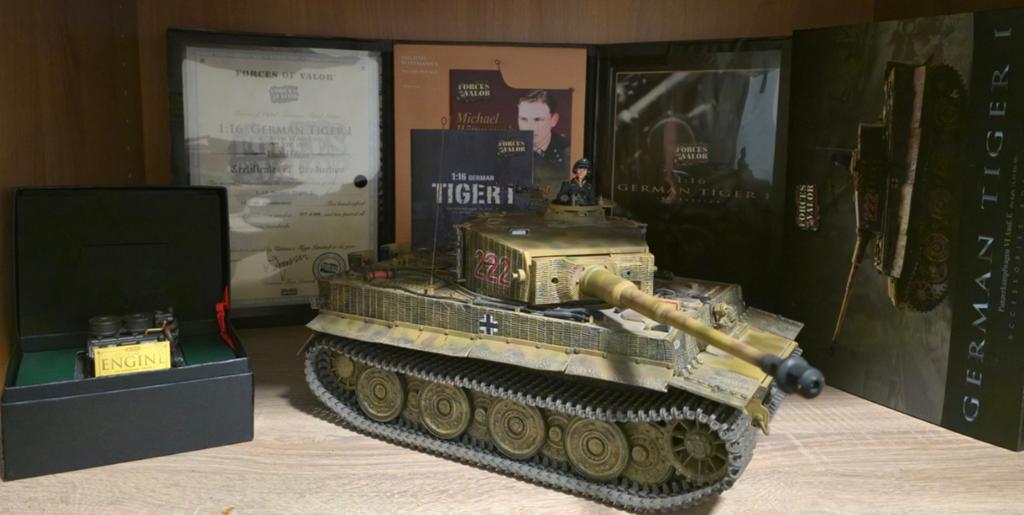Forces of Valor - Tiger 222 - 1:16 Schaal, Hobby en Vrije tijd, Ophalen, Groter dan 1:32, Tank, Overige merken