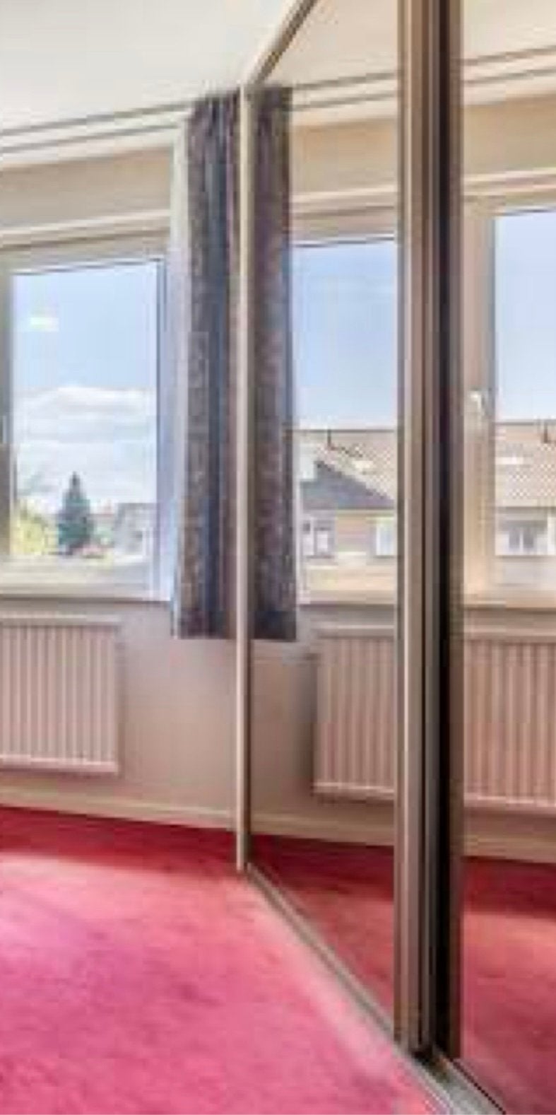 Brons Spiegel Schuifdeur 3 deuren à 90cm, 250 hoog 260 breed