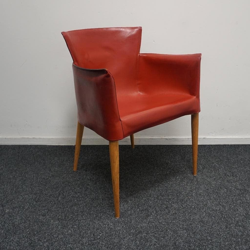 Matteo Grassi Vela Design Stoelen | Vintage | Rood, Gebruikt, -, -, Vintage