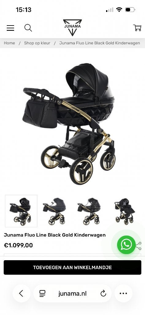 Kinderwagen, Kinderen en Baby's, Kinderwagens en Combinaties, Gebruikt, Duowagen, Combiwagen, Ophalen